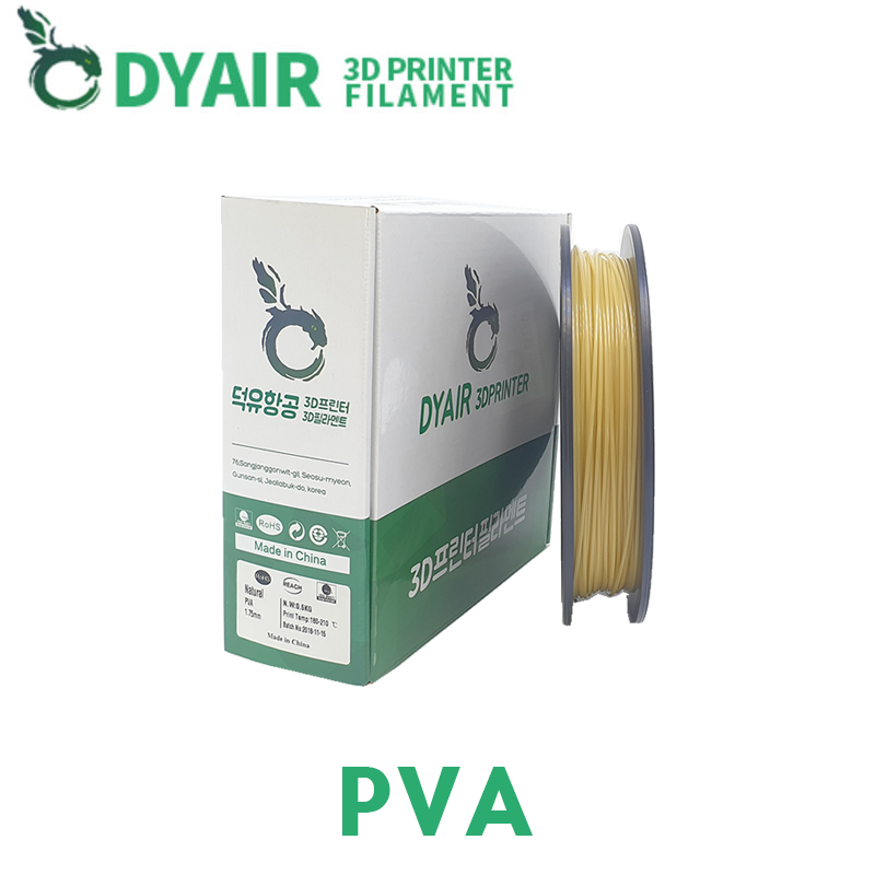 3D프린터 필라멘트: DY PVA Filament 덕유항공 (수용성 소재 필라멘트)