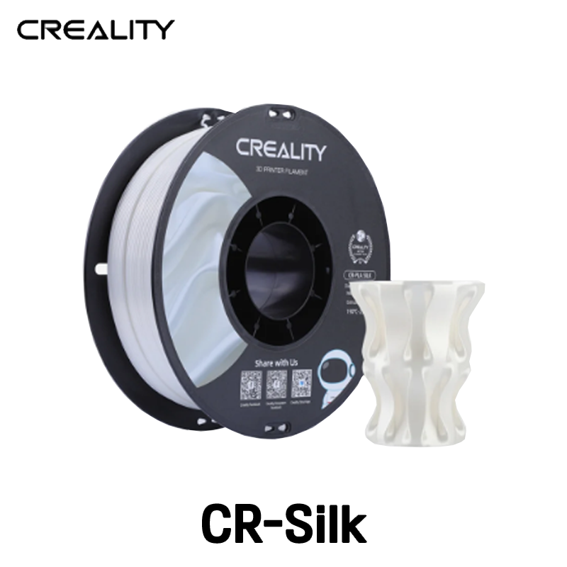 크리얼리티 필라멘트 CR- Silk; Creality CR Silk Filament ; 1.75mm; PLA; Creality K1C; Creality K1; Creality K1 Max; 크리얼리티 K1; 크리얼리티 K1C;크리얼리티 K1 Max; K2 PLUS;