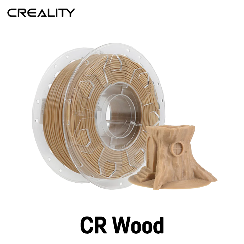 크리얼리티 CR-Wood 필라멘트; Creality CR-Wood Filament;  1.75mm; Wood; Creality K1C; Creality K1; K2 PLUS; Creality K1 Max; 크리얼리티 K1; 크리얼리티 K1C; 크리얼리티 K1 Max; 2024년 크리얼리티 최우수 파트너사 선정 덕유항공
